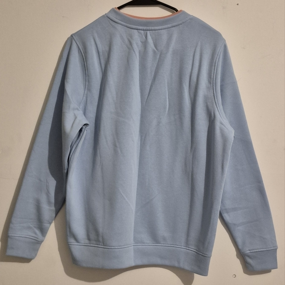 Heritage Light Blue Dragonfly Floral Sweater - Picture 2 of 4